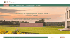 Desktop Screenshot of 123-maison.com
